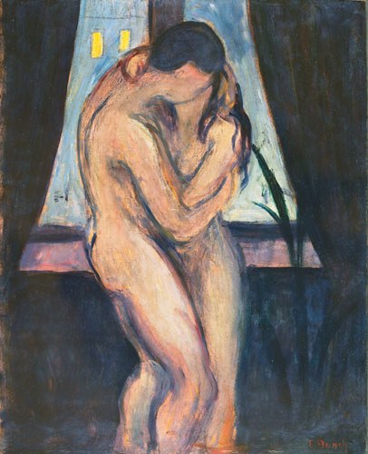 Edvard Munch the kiss